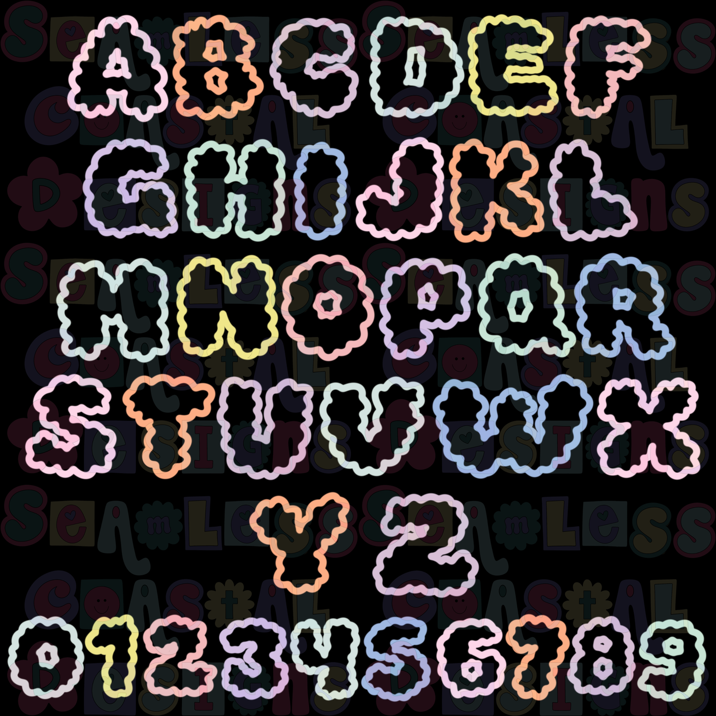 Wavey Alpha Set