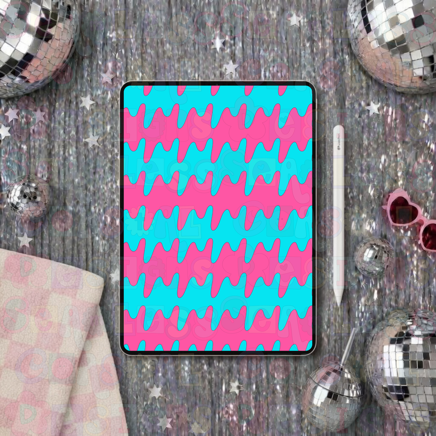 Cotton Candy Smiley Coord
