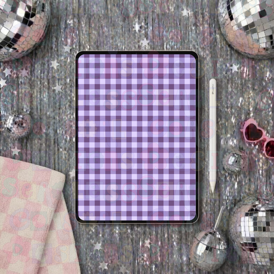 Purple Gingham