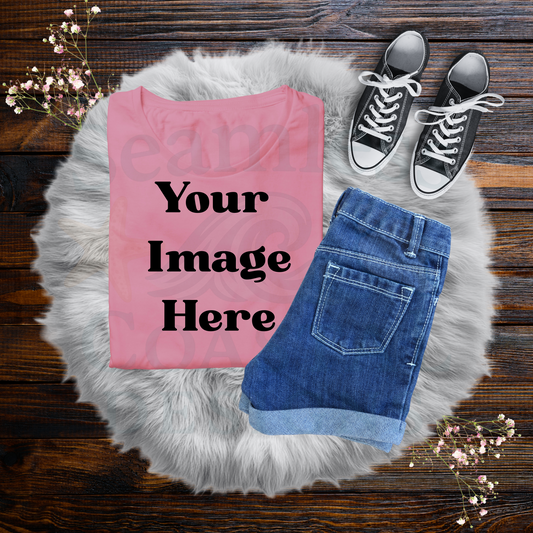 Pink Tee Mock