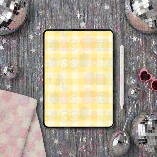 Yellow Gingham