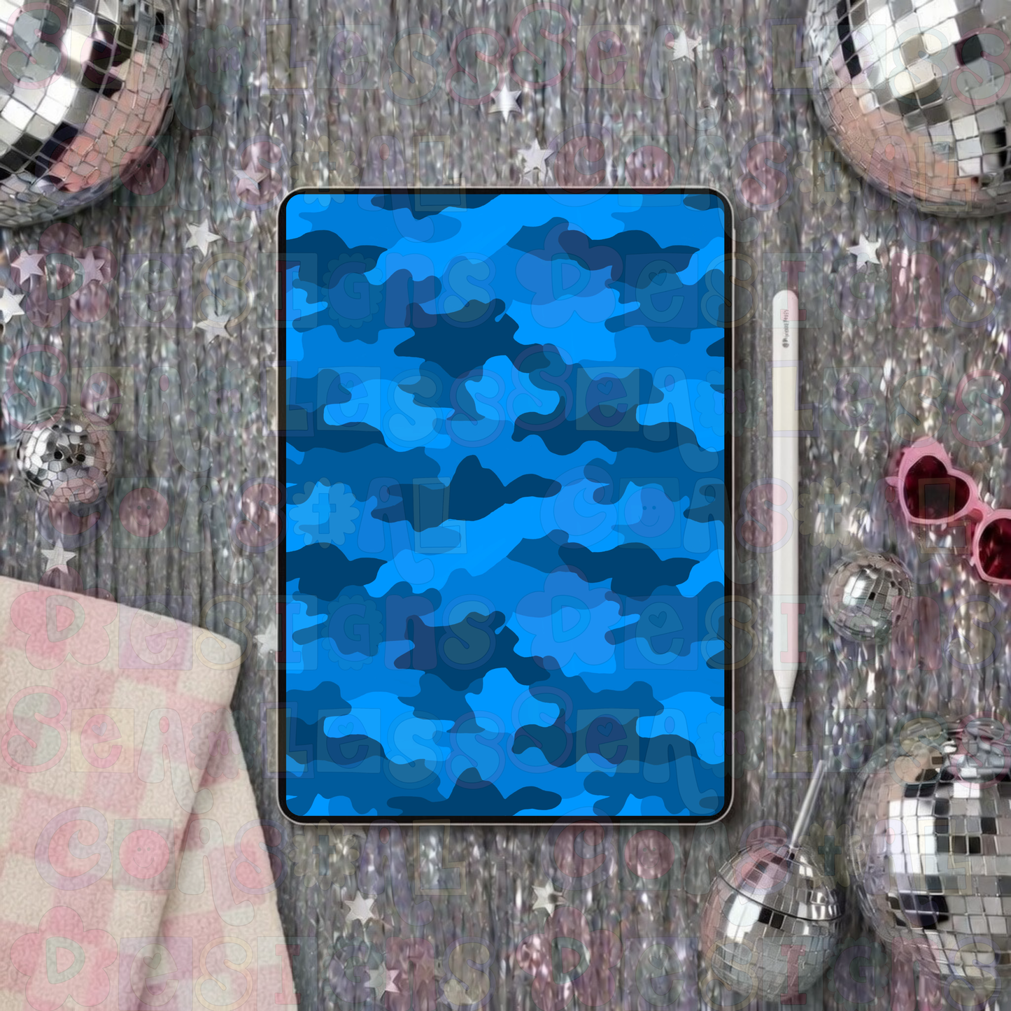 Blue Camo