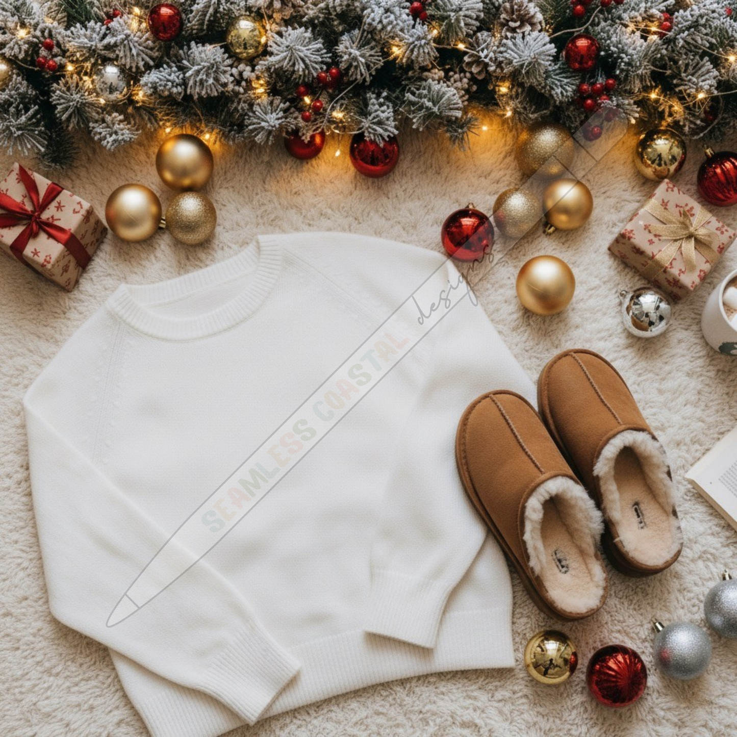 Christmas Shirt Mock Up