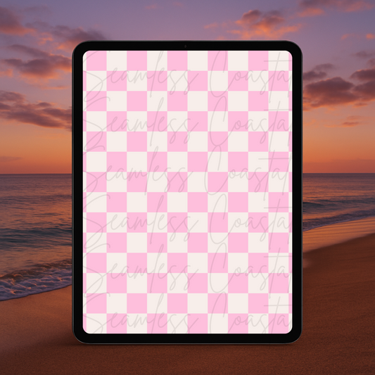Pink Checks Coord