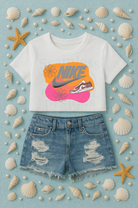 Neon Swoosh PNG